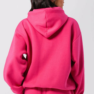 <b>Top</b> Trending <b>Women</b> Oversized Hoodie Breathable Streetwear Pullover Style Customized Logo Printing 100% Cotton Material - Product Image 2