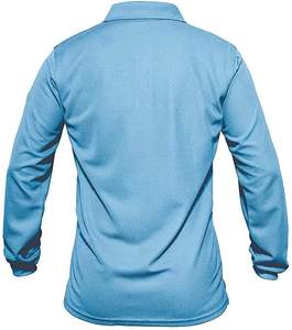 Men's Casual Slim Fit Jersey Knit for Polo <b>Shirt</b> <b>Long</b> <b>Sleeve</b> Quarter Zip <b>Golf</b> Pullover with Dark Garment Dye Solid Pattern - Product Image 2