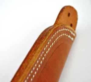 Gaine en cuir pur faite à la main Gaine en cuir portable de haute qualité pour couteaux - Product Image 3