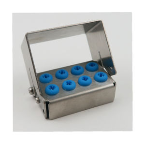 Boîte de stérilisation pour fraises en acier inoxydable 4/6/8 trous porte-fraises dentaires - Product Image 5