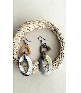 Pendientes de Cuerno de Búfalo para Niñas, Pendientes de Mujer, Joyería de Cuerno, Cuerno Natural para Mujer, Alta Calidad - Product Image 4