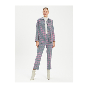 Women's Flannel Checked Shirt From Turkey - Product Image 2