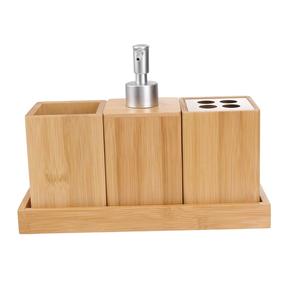 Ensemble de salle de bain moderne européen pour hôtel, vaisselle de table, best-seller, ensemble de salle de bain en bois à bas prix pour la maison et la cuisine - Product Image 6