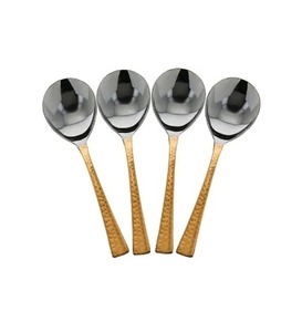 Wholesale Copper Steel Serving Spoon, Metal serving spoon, Alloy serving spoon, Stainless steel and copper spoon, serving spoon - Product Image 1