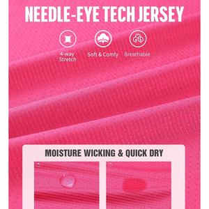 Microfibra nuevo estilo Formal 100% poliéster manga corta cuello redondo diseño sólido secado rápido tejido gimnasio camiseta para hombres - Product Image 5