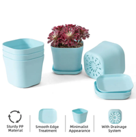 Nouveaux pots en PP écologiques personnalisables de haute qualité pour plantes d'extérieur, utilisation en jardin, vente en gros au Vietnam à des prix compétitifs