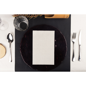 Tovaglioli Stampati Capri Grigi 30x48cm Piegati 1/4 Bambulux Eco 480pz B2B - Product Image 1