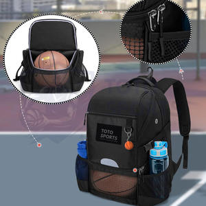 Bolsa de Baloncesto de Poliéster con Diseño Personalizado, Cierre de Cremallera Suave, Transpirable, Ligera y Cómoda, con Correa de Hombro Ajustable - Product Image 3