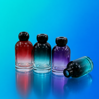 Bouteille diffuseur à roseaux en verre ambré de luxe personnalisée 150 ml, conteneur d'huile essentielle d'aromathérapie, vente en gros en vrac