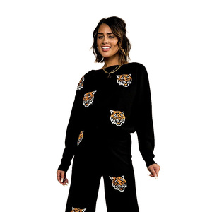 Ensemble pour femmes Streetwear de qualité supérieure Sweatsuits personnalisés Ensemble 2 pièces décontracté Tenue pour femme Fitness Sport Sweatsuits - Product Image 1