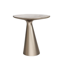 Table d'appoint en métal de luxe faite à la main et au design moderne Ensemble de nouvelles maisons et hôtels de luxe pour le salon