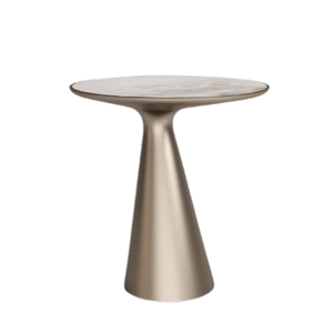Table d'appoint en métal de luxe faite à la main et au design moderne Ensemble de nouvelles maisons et hôtels de luxe pour le salon - Product Image 1