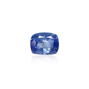 Zafiro Azul Natural en Forma de Estrella, Gema Facetada de 2.74 Quilates, Tamaño de 1.5 mm, Tratado Térmicamente, Altura de 8 mm, Diámetro del Orificio de 1 mm - Product Image 1