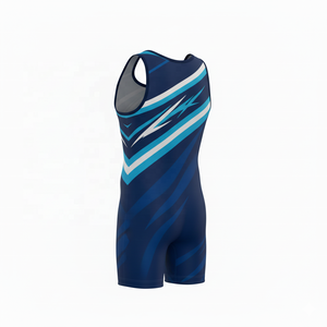 High Quality Custom Logo Wrestling Sportswear Polyester Lightweight Quick Dry Breathable - Product Image 4