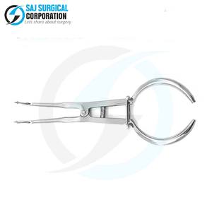 Pince à pince ivoire de haute qualité ensemble dentaire Instrument chirurgical manuel en acier inoxydable avec placement de barrage en caoutchouc approuvé CE - Product Image 4