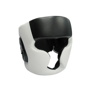 Mejor diseño Material de cuero Equipo de boxeo Profesionales Protector de cabeza de seguridad OEM personalizado a precio barato - Product Image 6