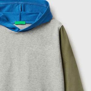 Conjunto de pantalones de chándal y sudaderas con capucha de algodón, chándal personalizado para niños, precio al por mayor, ropa de bebé para invierno - Product Image 3