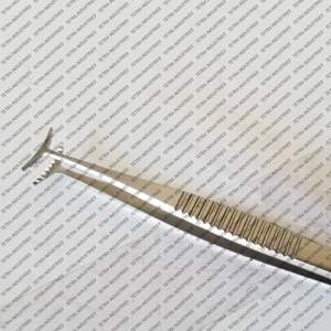 Pinces de fixation vertes 4 pouces, instruments médicaux en acier inoxydable pour chirurgie ORL et ophtalmologie, pour hôpital, CE - Product Image 4