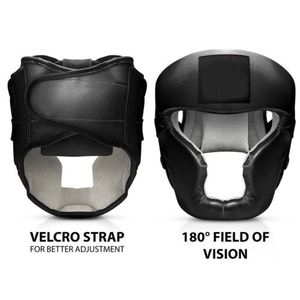 Nouveauté Casque de Kickboxing Portable Protection Complète du Menton Protection Personnalisée Imprimée Casque de Boxe Protection Professionnelle - Product Image 4