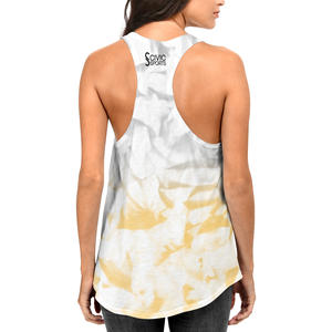 Débardeur à col roulé respirant pour femmes personnalisé Y2K Street Wear Sexy Tie Dye Fitness Top pour l'été OEM personnalisable - Product Image 2