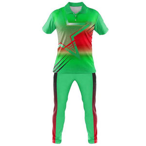 Vêtements de cricket professionnels haute performance tissu en polyester extensible à séchage rapide mobilité améliorée pour les longs matchs uniformes - Product Image 2