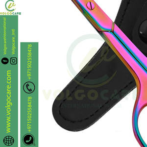 Calidad Premium Ceja Pestañas postizas Bigote Facial Nariz Oreja Cuidado del cabello Tijeras de belleza multiusos - Product Image 6