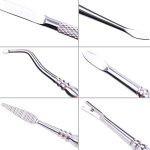 Pousse-cuticules de haute qualité avec logo personnalisé, embouts en acier inoxydable, pousse-cuticules personnalisés et de haute qualité - Product Image 3