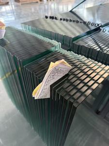 Cửa kính cường lực trượt đơn không khung 10mm, kính an toàn cường lực cho phòng tắm hiện đại - Product Image 2