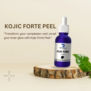 Dermasky Kojic Forte Peel exfoliante químico líquido de alta calidad para blanqueamiento facial etiqueta privada gran oferta suero para el cuidado de la piel - Product Image 3
