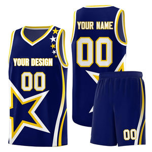 Maillot de basket rétro de haute qualité, vêtements de basket-ball, logo brodé, design à séchage rapide, maillot de basket-ball personnalisé, uniformes avec logo personnalisé - Product Image 6