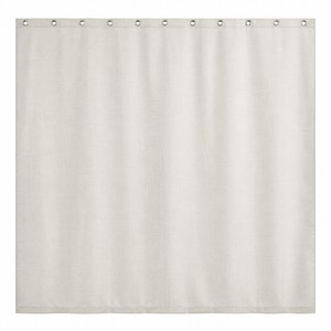 ARODDY <span class=keywords><strong>Rideau</strong></span> <span class=keywords><strong>de</strong></span> <span class=keywords><strong>Douche</strong></span> en <span class=keywords><strong>Tissu</strong></span> Lin Imperméable Anti-Moisissure à Boucles Romaines, Design Tendance, 180x180cm - Product Image 1