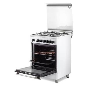 Horno Eléctrico De Longhi DMW64LSG, Cocina de Gas de 4 Zonas, Color Blanco, Clase A (60x60x87cm) - Product Image 4
