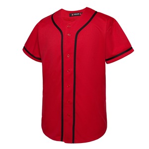 Maillot de baseball boutonné à manches courtes pour hommes Hipster Hip Hop uniformes de sport respirant chemise de sport série maillot de baseball - Product Image 5