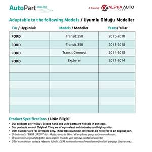 Clip de garniture de porte pour Ford Fusion, Mustang, Taurus - 100 pièces - Product Image 2