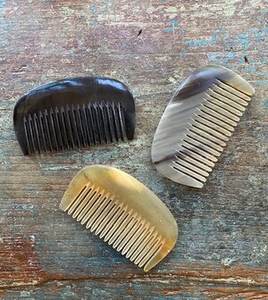 Peine de pelo de cuerno de búfalo de agua Real hecho a mano de alta calidad, zona artesanal de estilo clásico, exportación desde la India, directo del fabricante - Product Image 3