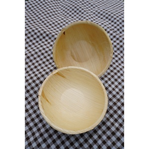 ชามใบปาล์มแบบใช้แล้วทิ้งของตกแต่งบนโต๊ะอาหารสำหรับการตั้งแคมป์กลางแจ้ง MS Amelia + 84855014447 - Product Image 6