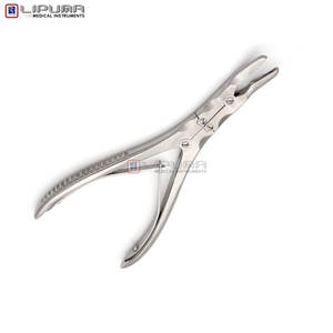 Premium 6 pulgadas ortopédico quirúrgico Beyer hueso Rongeur Acero inoxidable Dental médico instrumento Manual Premium hueso corte acción - Product Image 3