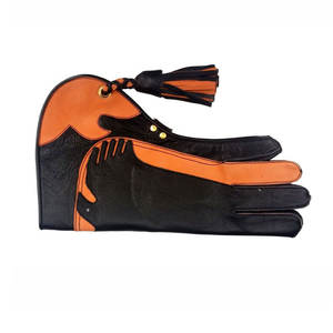 Servicio OEM/ODM, Guante de Cetrería de Alta Calidad, Personalizable, Doble, Protección Completa para los Dedos, Impermeable, Transpirable, de Cuero PU Liso, Largo hasta la Muñeca, Deportivo - Product Image 2