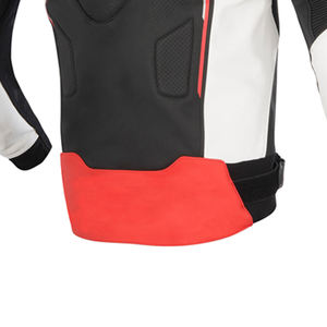 100% cuir véritable fabriqué Design professionnel hommes Biker veste/couleur unie personnalisé longueur régulière hommes Biker veste - Product Image 5