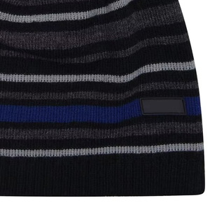 Bonnets d'hiver en tricot de couleur unie pliés de haute qualité avec logo personnalisé, nouveau style de bonnets d'hiver avec logo personnalisé - Product Image 6