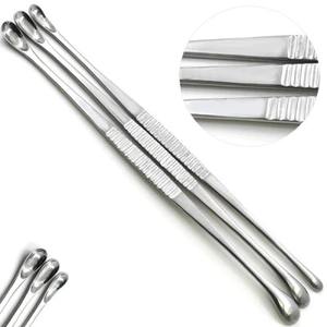 Cuchara de cistotomía de vesícula biliar de alta calidad, instrumento veterinario alemán de acero inoxidable de Surtechs International - Product Image 6