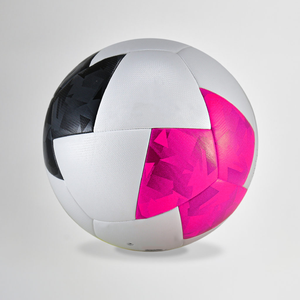 Balón de fútbol híbrido de PU de alta calidad, paneles de diferentes colores para partidos y entrenamientos internacionales - Product Image 2