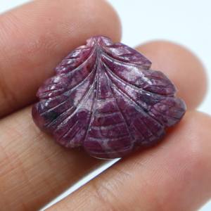 Rubí Rojo Natural Tallado en Cabujón, Gema de Rubí Tallada a Mano, Piedra Suelta Lisa, Proveedor Mayorista de Piedras para Joyería - Product Image 2