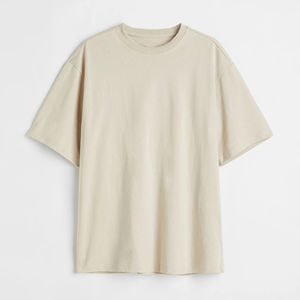 บริการ ODM เสื้อผู้ชายแขนสั้นเสื้อยืดคอกลมผ้านุ่มสบายปรับแต่งได้สำหรับผู้ชาย - Product Image 1