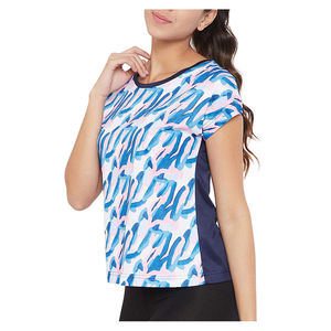 T-shirts à manches courtes slim fit pour femmes, été, uni, respirant, séchage rapide, coton, col rond - Product Image 6