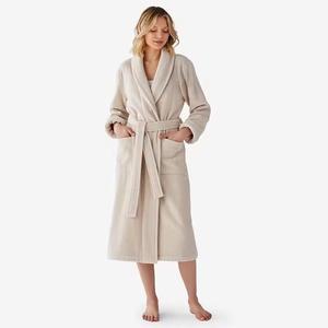 Peignoir en molleton doux pour femmes Peignoir chaud et confortable Peignoir de spa long pour femmes - Product Image 3