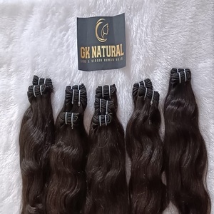 Livraison directe paquet de cheveux humains vierges non transformés cheveux vierges cambodgiens vierges à cuticules alignées double trame cheveux bruts birmans - Product Image 5