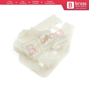 Clips de réparation de lève-vitre BWR10 porte arrière droite pour 3 E46 1998-2005 X5 E53 2000-2006 51357125060 pièces automobiles Bross - Product Image 4