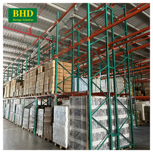 BHD Vietnam's Best-Selling US Standard Green Steel Selective Pallet <b>Rack</b> <b>Bolt</b> Structure 5 Layer Corrosion Protection Warehouse - Product Image 5