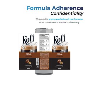 Kofi เครื่องดื่มกาแฟสำเร็จรูประดับพรีเมี่ยมขนาด250มล. ครีมหวานน้ำตาลขายส่งฉลากส่วนตัว - Product Image 6